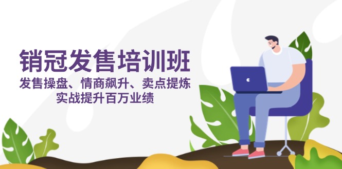 销冠 发售培训班：发售 操盘+情商 飙升+卖点 提炼，实战提升百万业绩-创领云聚
