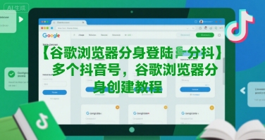 谷歌浏览器分身登陆多个抖音号，谷歌浏览器分身创建教程-创领云聚