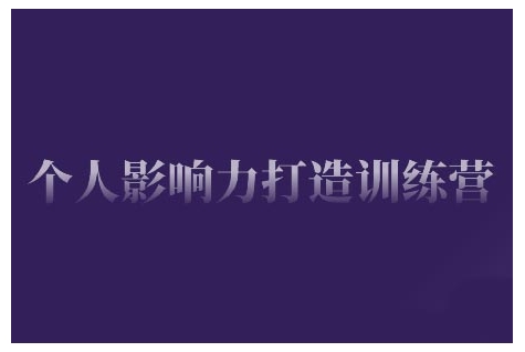 个人影响力打造训练营，掌握公域引流、私域运营、产品定位等核心技能，实现从0到1的个人IP蜕变-创领云聚