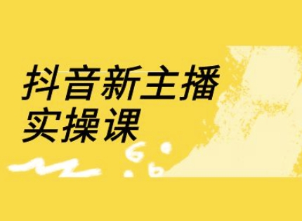 抖音新主播实操课，直播间流量运营线上实操课(18节)-创领云聚