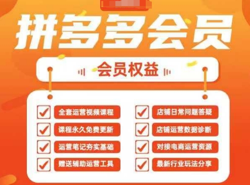2025拼多多运营实战课，40节全流程教学，覆盖拼多多运营全链路-创领云聚