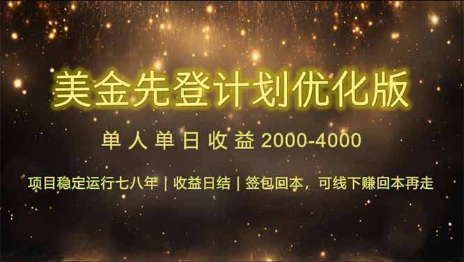 连续7-8年创单日收益冠军项目，日收益$600-1200-创领云聚