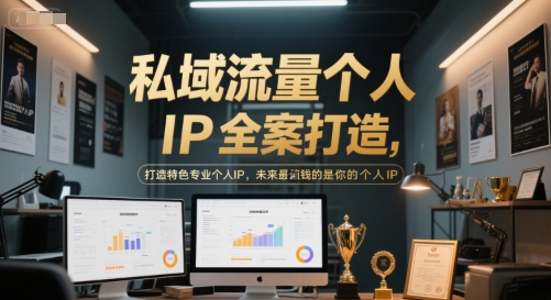 私域流量个人IP全案打造，打造特色专业个人IP，未来最值钱的是你的个人IP-创领云聚