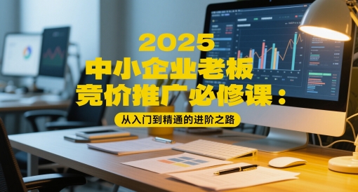 2025中小企业老板竞价推广必修课：从入门到精通的进阶之路-创领云聚