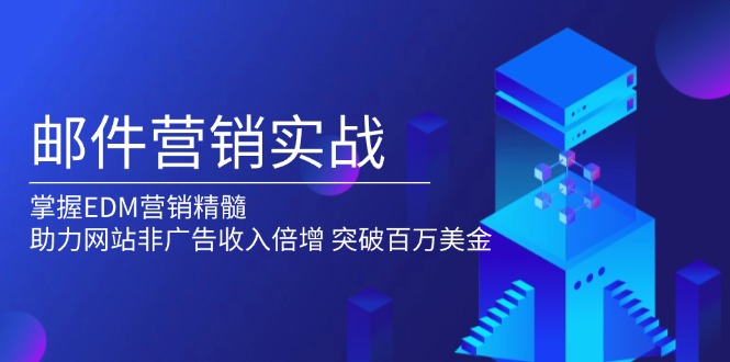 邮件营销实战，掌握EDM营销精髓，助力网站非广告收入倍增，突破百万美金-创领云聚
