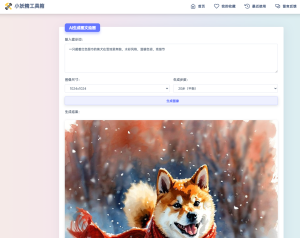 适用于彩虹工具箱程序的AI生成图文绘画插件工具-创领云聚