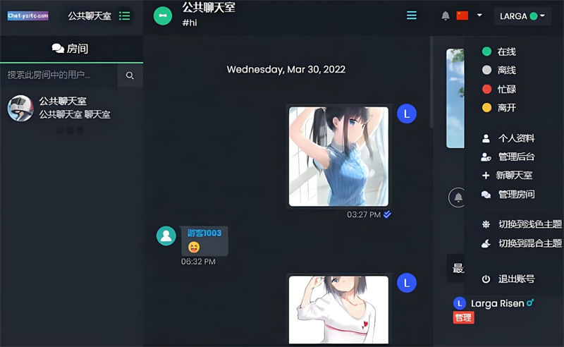 最新公共聊天室系统源码 ChatNet V1.11-V1.9 完整汉化版源码 私人聊天程序-创领云聚