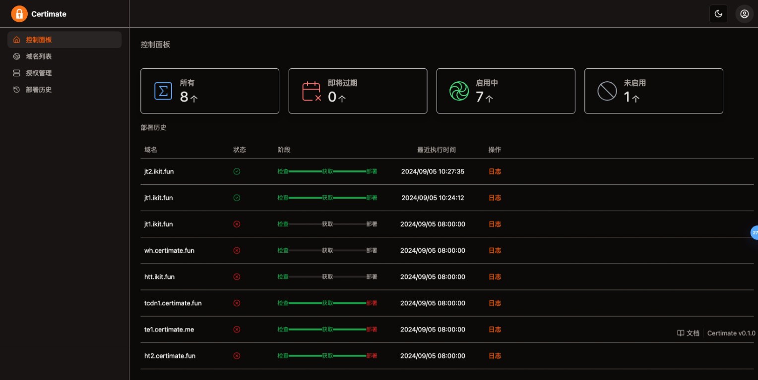SSL证书管理系统工具网站源码，自动申请、部署SSL证书，并在证书即将过期时自动续期-创领云聚