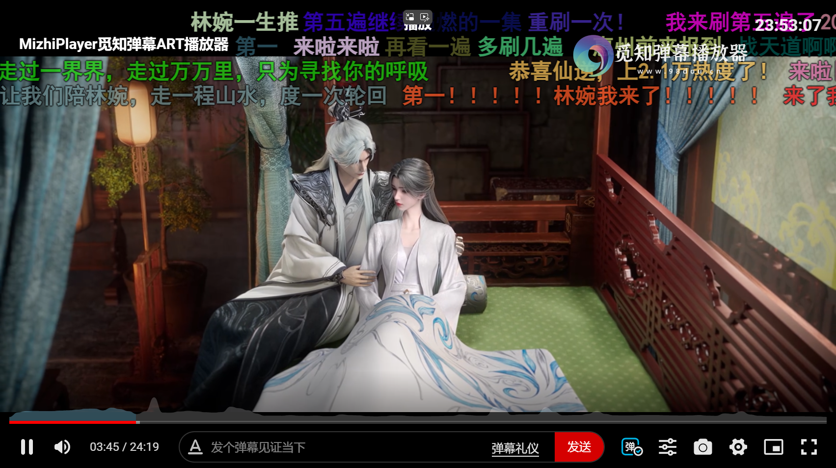 苹果CMS视频弹幕播放器 | 觅知ART弹幕播放器全新UI | MizhiPlayer多功能播放器-创领云聚