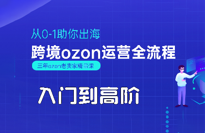 悟空跨境·OZON入门到高阶全流程-创领云聚