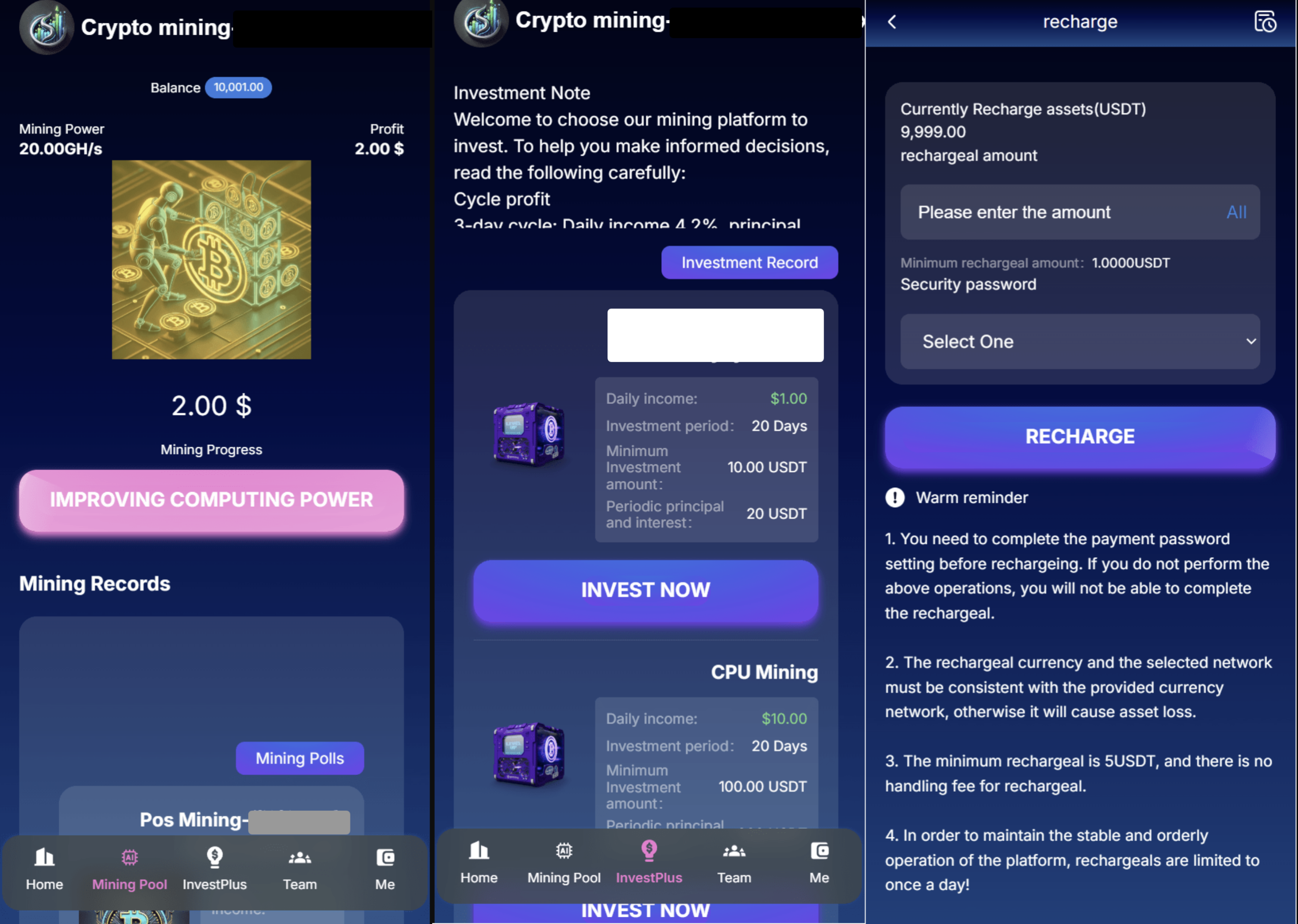 英文投资理财源码挖矿源码投资理财系统源码-创领云聚