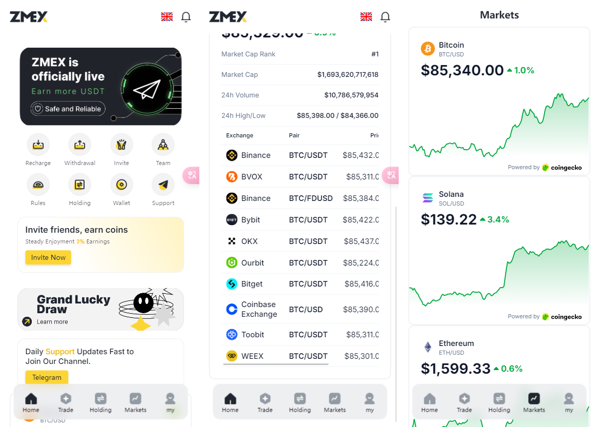 海外版AI量化区块链系统源码 UI精美-创领云聚