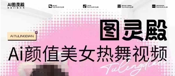 全网首发，原价988图灵殿AI颜值美女热舞视频，云端生图，轻松过原创-创领云聚