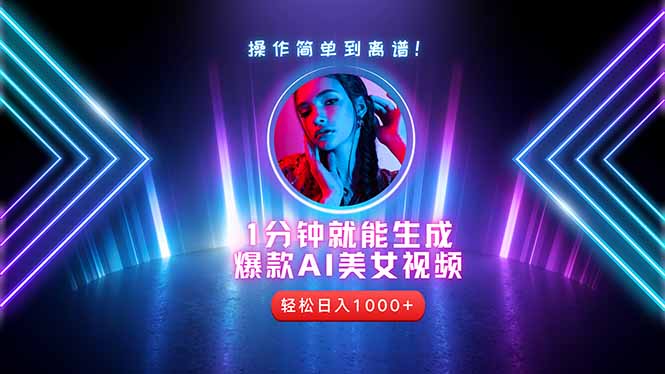 2025年最强副业：用AI做短视频，从零开始打造爆款账号！-创领云聚