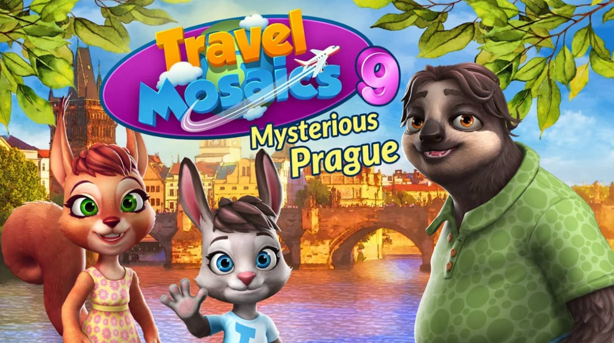 《旅行马赛克9：神秘布拉格 Travel Mosaics 9: Mysterious Prague》Switch英文版NSP下载-创领云聚