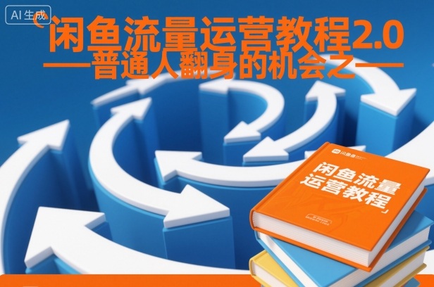 闲鱼流量运营教程2.0——普通人翻身的机会之一-创领云聚