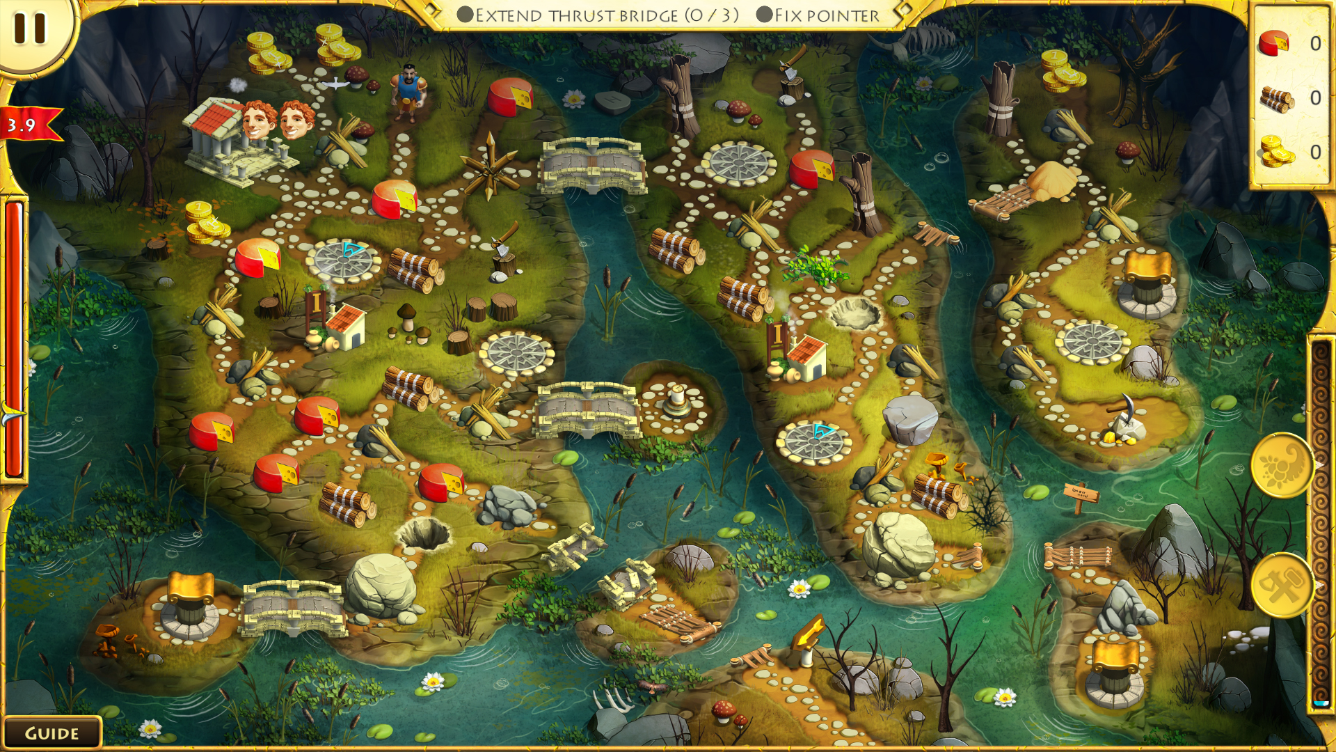 《大力神的十二个劳工4：自然之神 12 Labours of Hercules IV Mother Nature》Switch英文版NSP下载-创领云聚