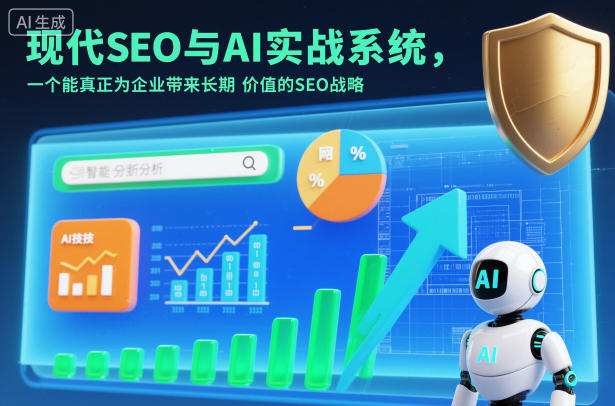 现代SEO与AI实战系统，一个能真正为企业带来长期价值的SEO战略(英语+中文字幕)-创领云聚