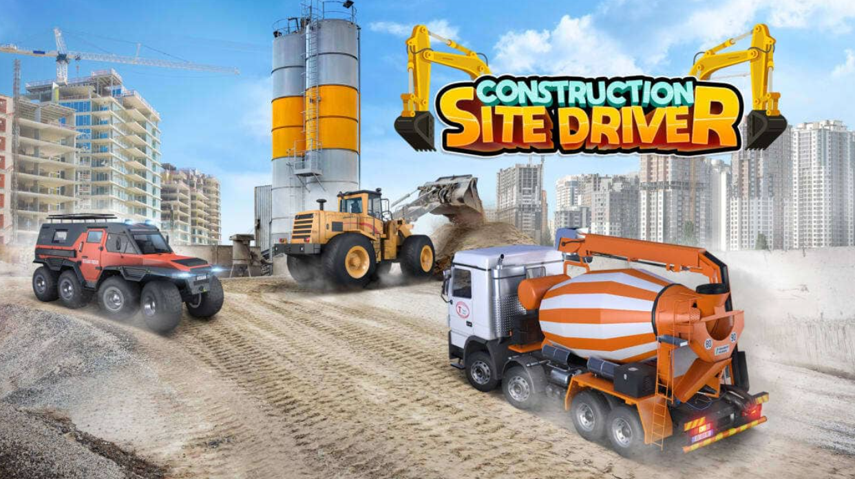 《建筑工地司机 Construction Site Driver》Switch英文版NSZ下载-创领云聚