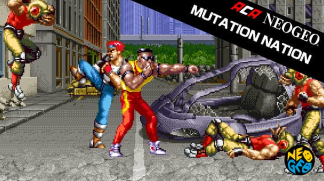 《街机：异变之路 ACA NEOGEO MUTATION NATION》Switch英日文版NSP下载-创领云聚