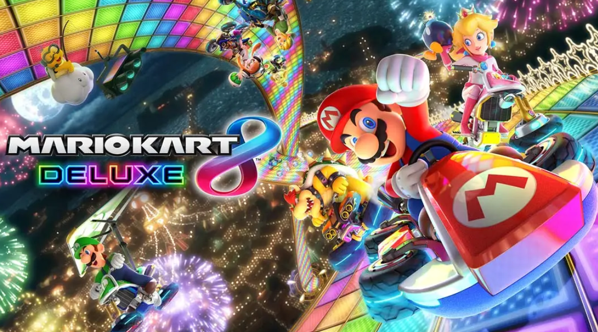《马里奥赛车8豪华版 Mario Kart 8 Deluxe》Switch中文版NSP下载 – 含3.0.5补丁+1DLC-创领云聚