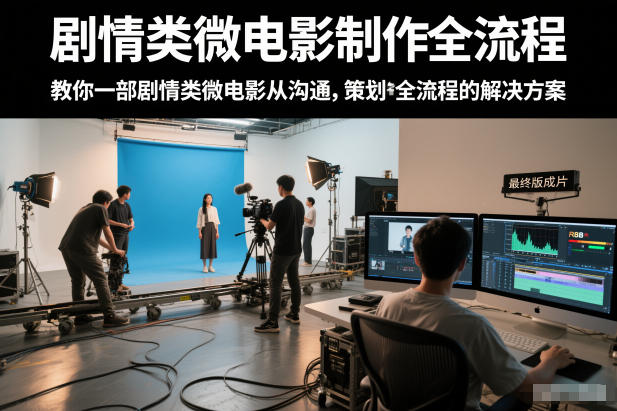 剧情类微电影制作全流程，教你一部剧情类微电影从沟通，策划到拍摄制作全流程的解决方案-创领云聚