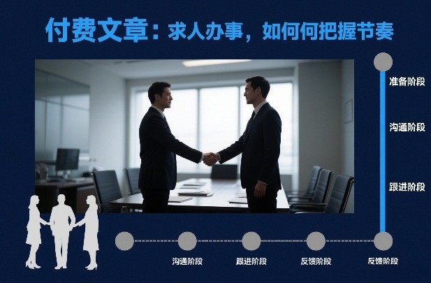 付费文章：求人办事，如何把握节奏-创领云聚