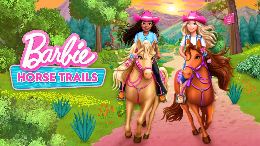【美版】芭比马术小径 .Barbie Horse Trails 中文-创领云聚