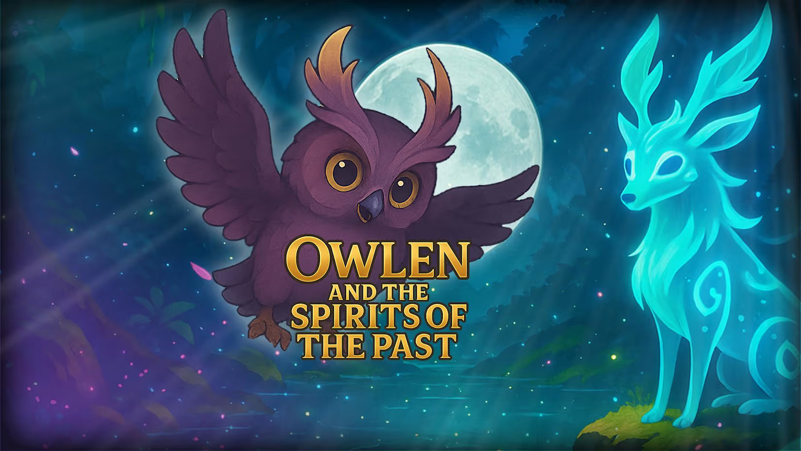 猫头鹰与过去的幽灵 .Owlen and the Spirits of the Past 英语-创领云聚