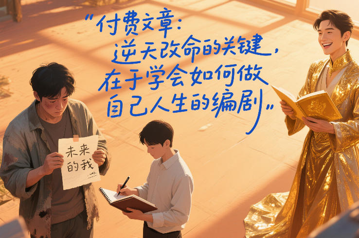 付费文章：逆天改命的关键，在于学会如何做自己人生的编剧-创领云聚