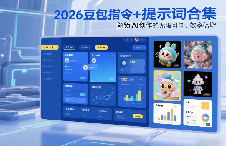 2026豆包指令+提示词合集，解锁AI创作的无限可能，效率倍增-创领云聚