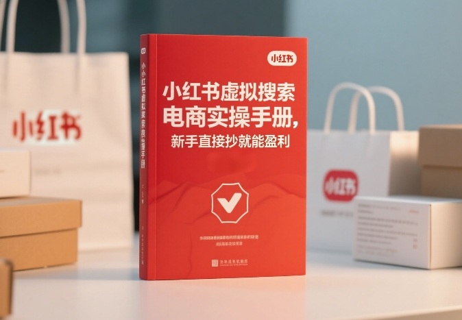 小红书​⁠‬​​⁠​‌​‬​⁠​‬‍‍‌​​​‬‌‍⁠​​​‌​⁠⁠​‬​​‬​​​​‌​‍虚拟搜索电商实操手册，新手直接抄就能盈利-创领云聚