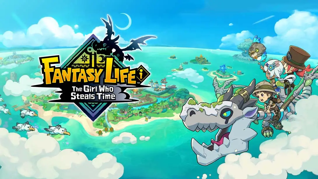 【美版】幻想生活ｉ 转圈圈的龙和偷取时间的少女 .FANTASY LIFE i: The Girl Who Steals Time 中文-创领云聚