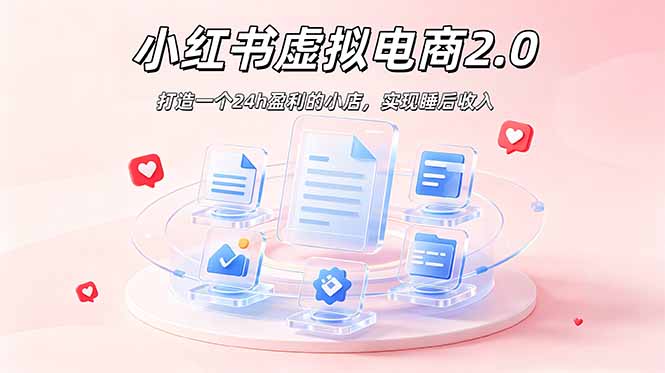 2026 年最强风口掘金项目：AI小红书虚拟电商，布局搜索流量，每日躺赚500+-智享云联