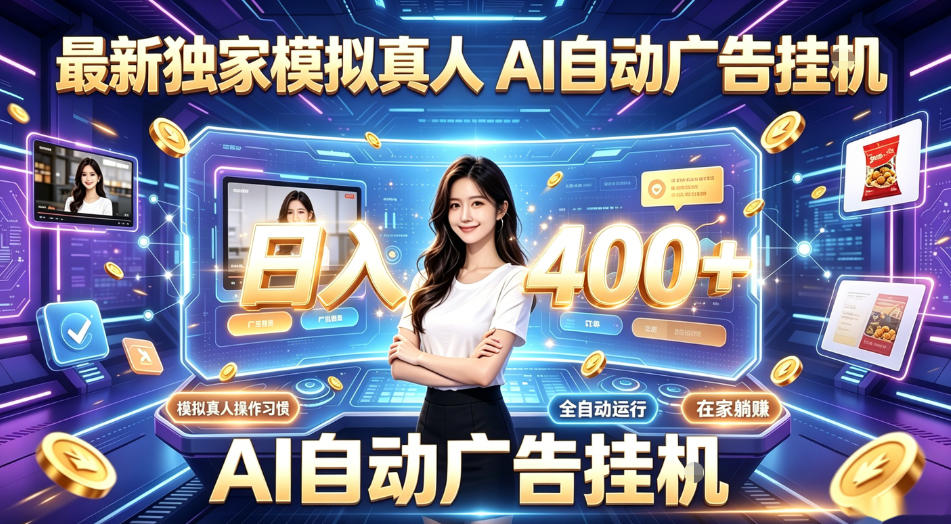 最新独家模拟真人，AI自动挂号挂G，日入400+，全程全自动运行，无需人工【揭秘】-智享云联