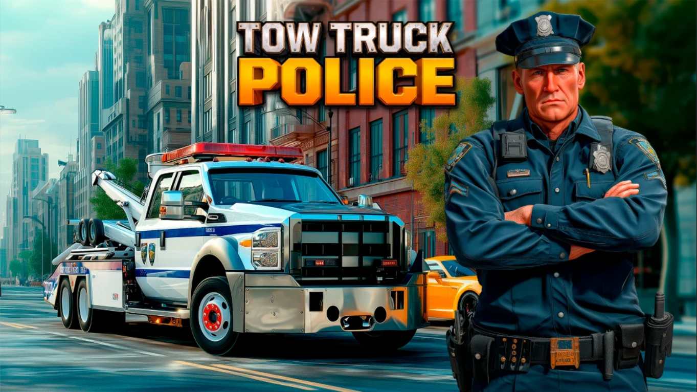 【美版】拖车警察模拟器 .Tow Truck Police Simulator 英语-智享云联