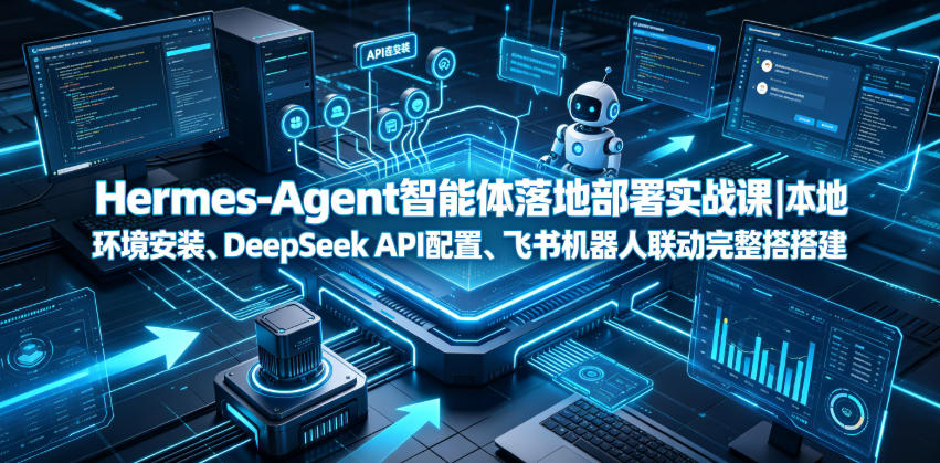 Hermes-Agent智能体落地部署实战课｜本地环境安装、DeepSeek API配置、飞书机器人联动完整搭建教程-智享云联