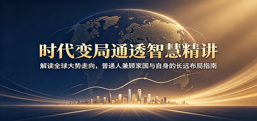 时代变局通透智慧精讲:解读全球大势走向,普通人兼顾家国与自身的长远布局指南-智享云联