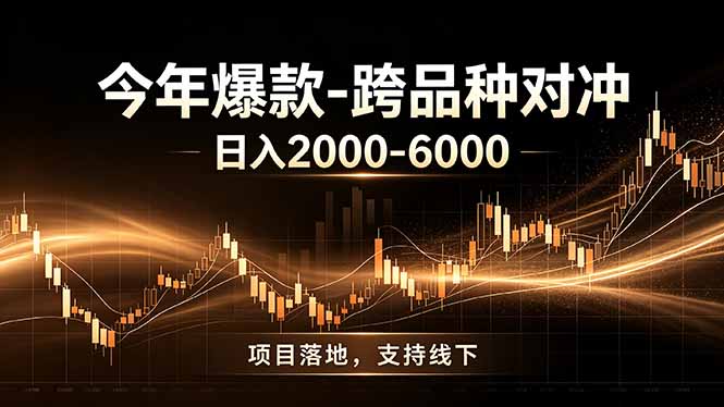 全新跨品种对冲模式上线!日稳定盈利 2000-6000,合规长久可批量放大-智享云联