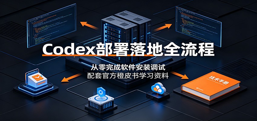 Codex部署落地全流程：从零完成软件安装调试，配套官方橙皮书学习资料-智享云联