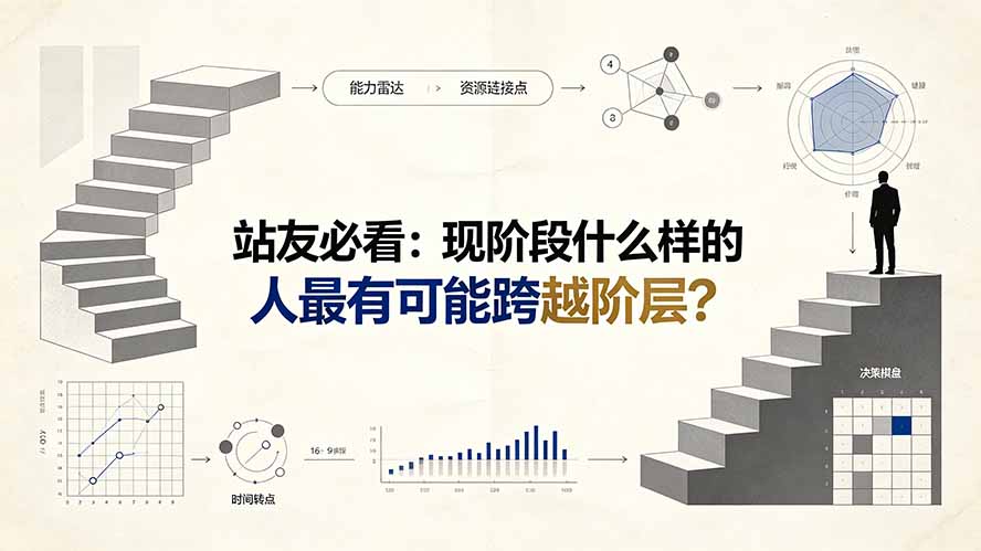 付费文章:站友必看:现阶段什么样的人最有可能跨越阶层?-智享云联