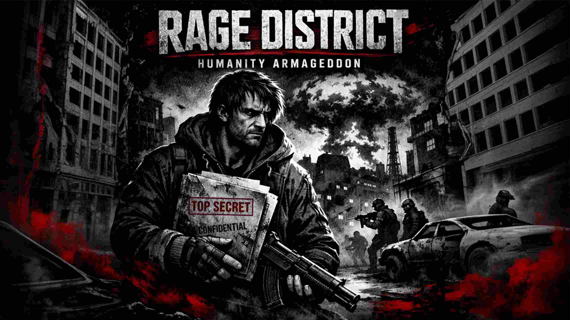 【美版】狂怒区 人类末日 Rage District – Humanity Armageddon 英语-智享云联