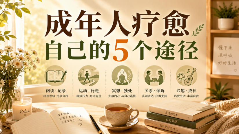 付费文章：成年人疗愈自己的5个途径-智享云联