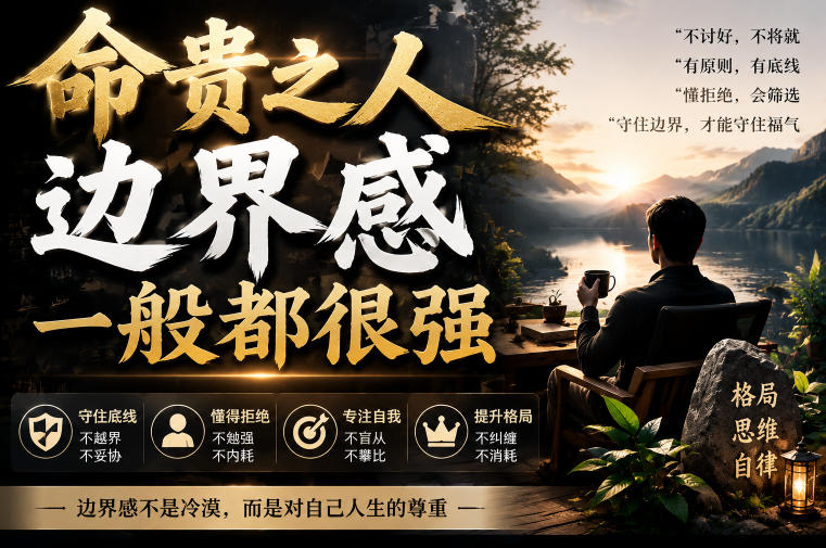 付费文章：命贵之人，边界感一般都很强-智享云联