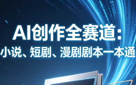 AI创作全赛道:小说、短剧、漫剧剧本一本通(更新7月)-智享云联