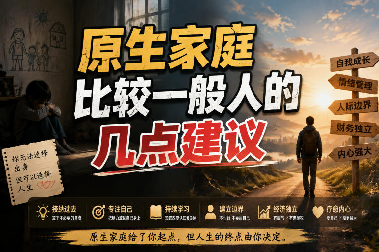 付费文章：给原生家庭比较一般人的几点建议-智享云联