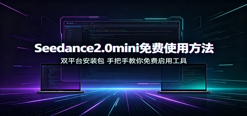 Seedance2.0mini免费使用方法：双平台安装包，手把手教你免费启用工具-智享云联