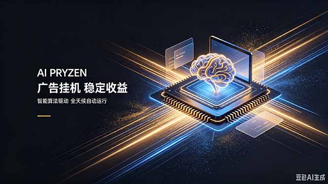 AI Pryzen 广告挂机|24小时自动跑,日入300-500,新手零门槛-智享云联