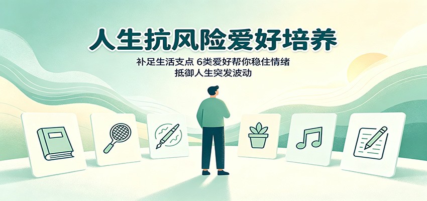 人生抗风险爱好培养:补足生活支点,6类爱好帮你稳住情绪,抵御人生突发波动-智享云联