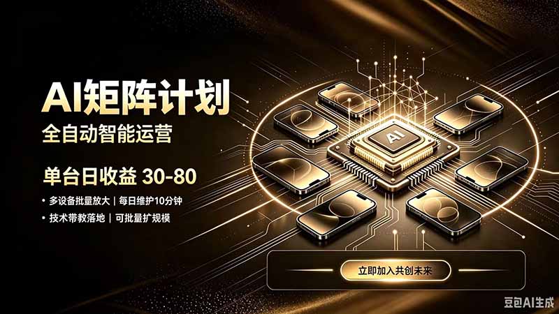 AI智能对话,矩阵规模化创业,全程技术扶持,长久稳定,日入800+-智享云联